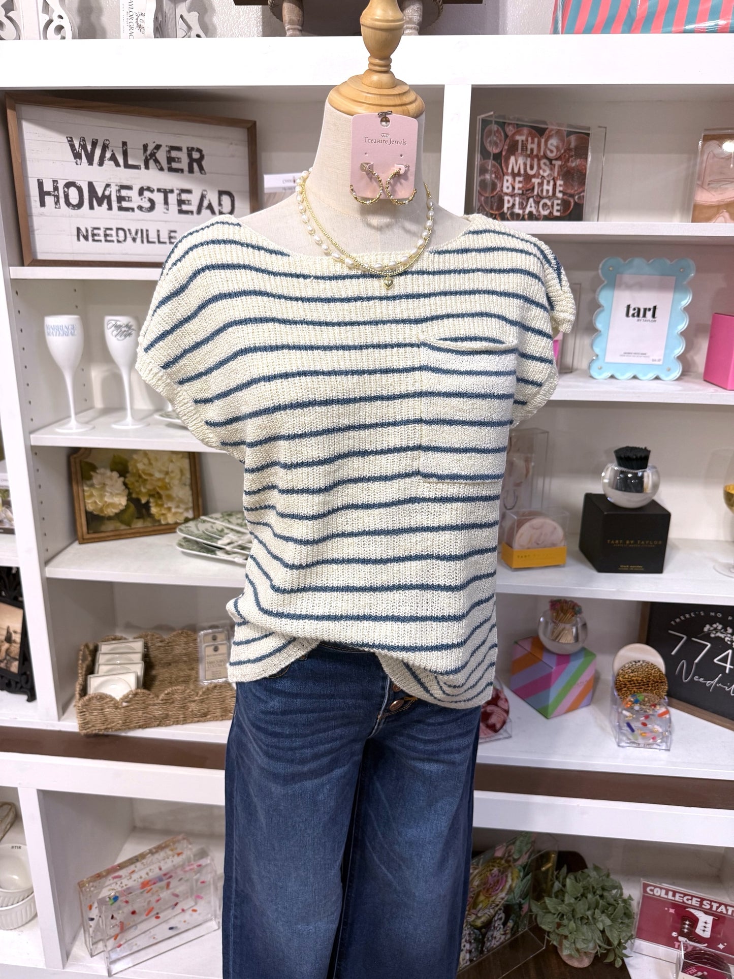 Carol Top - Denim