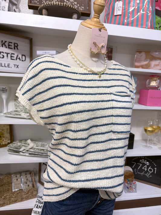 Carol Top - Denim