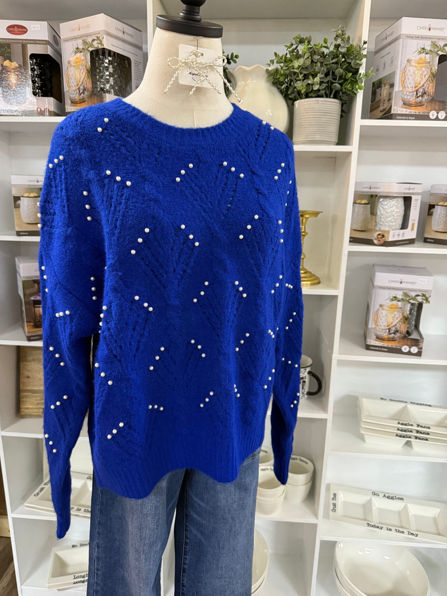 Abby Sweater- Blue