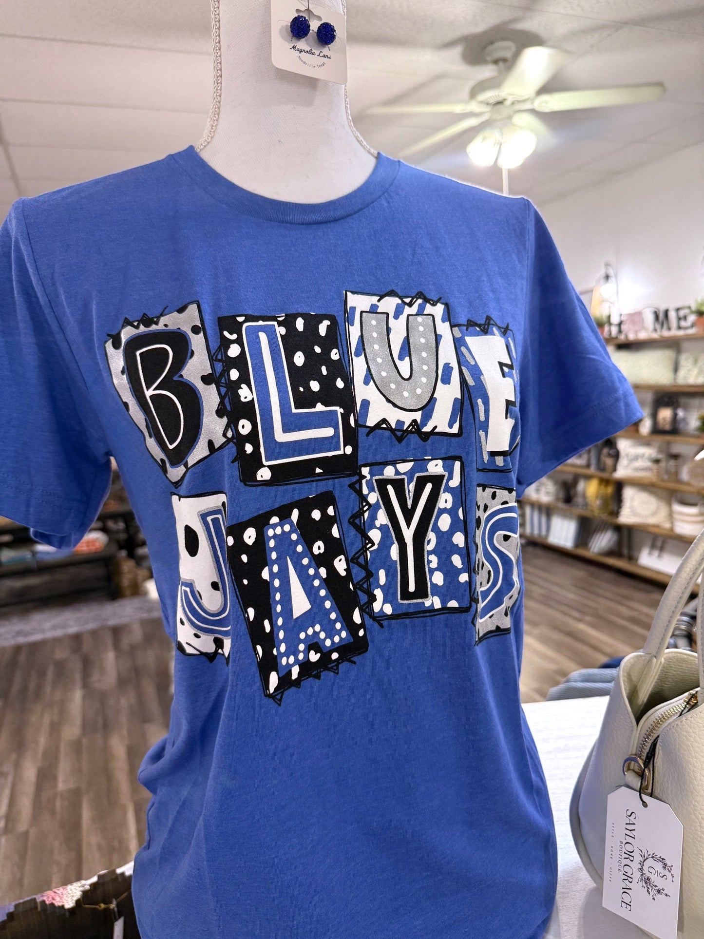 Blue Jay Block Tee
