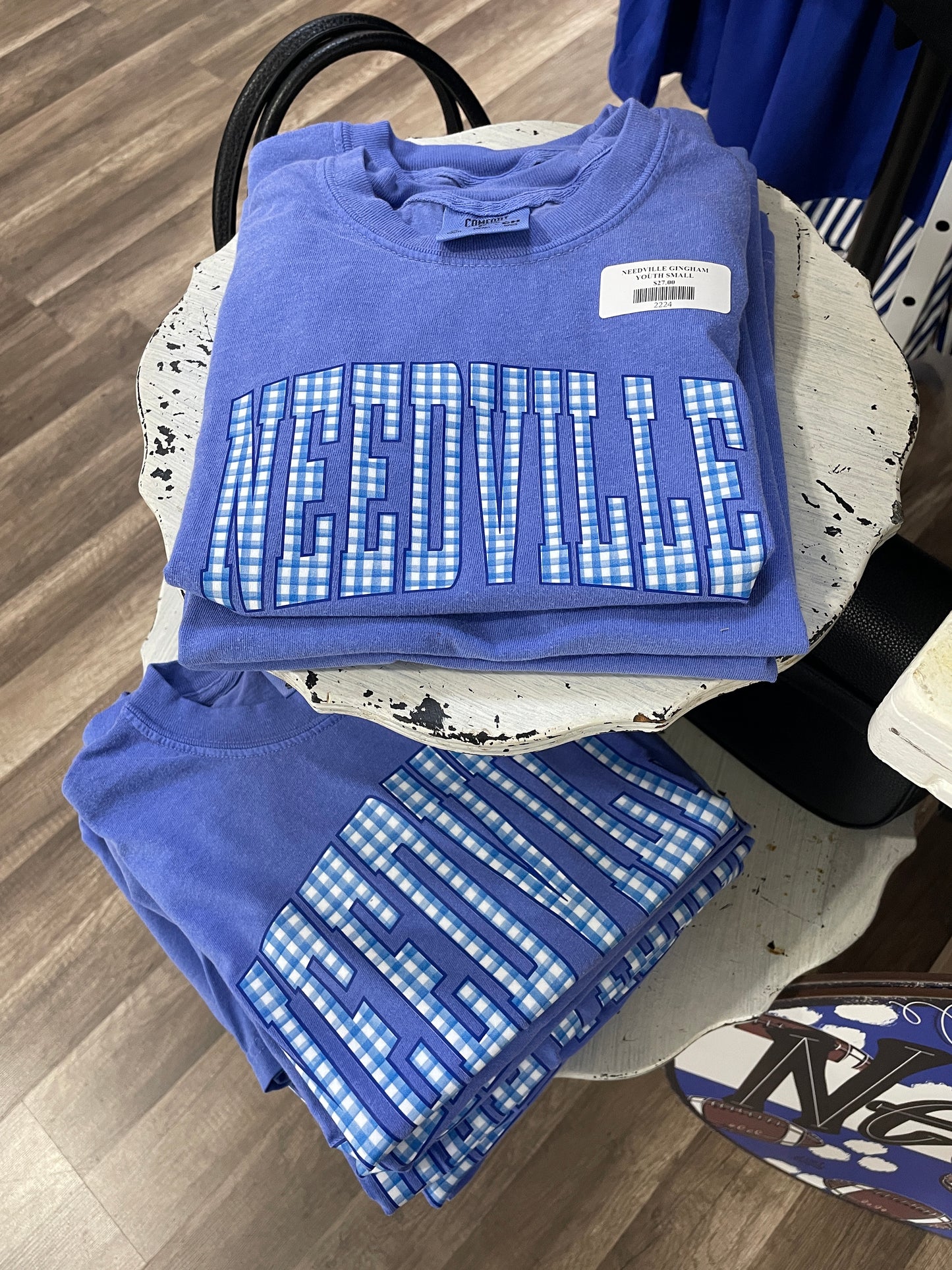 YOUTH - Needville Gingham Tee