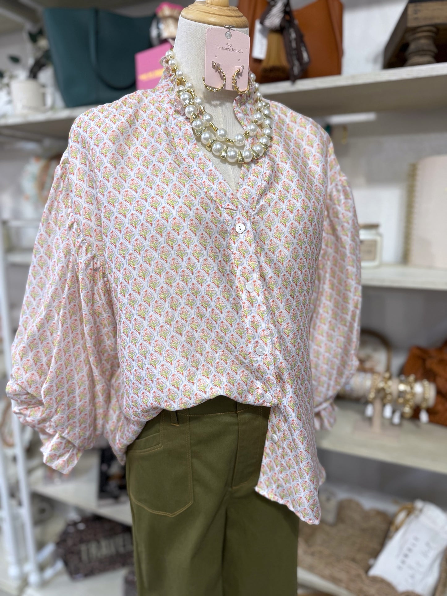 Sutton Top - Floral