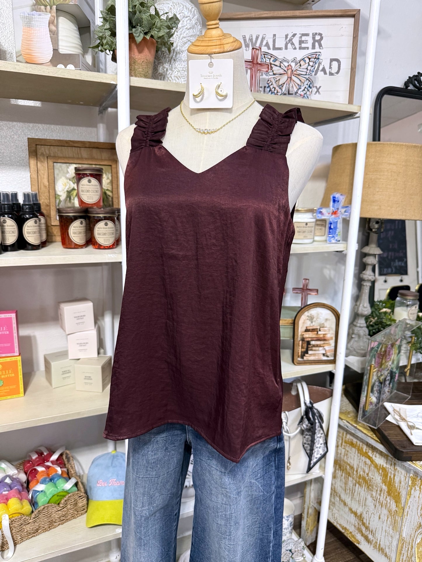 Kyla Top - Wine