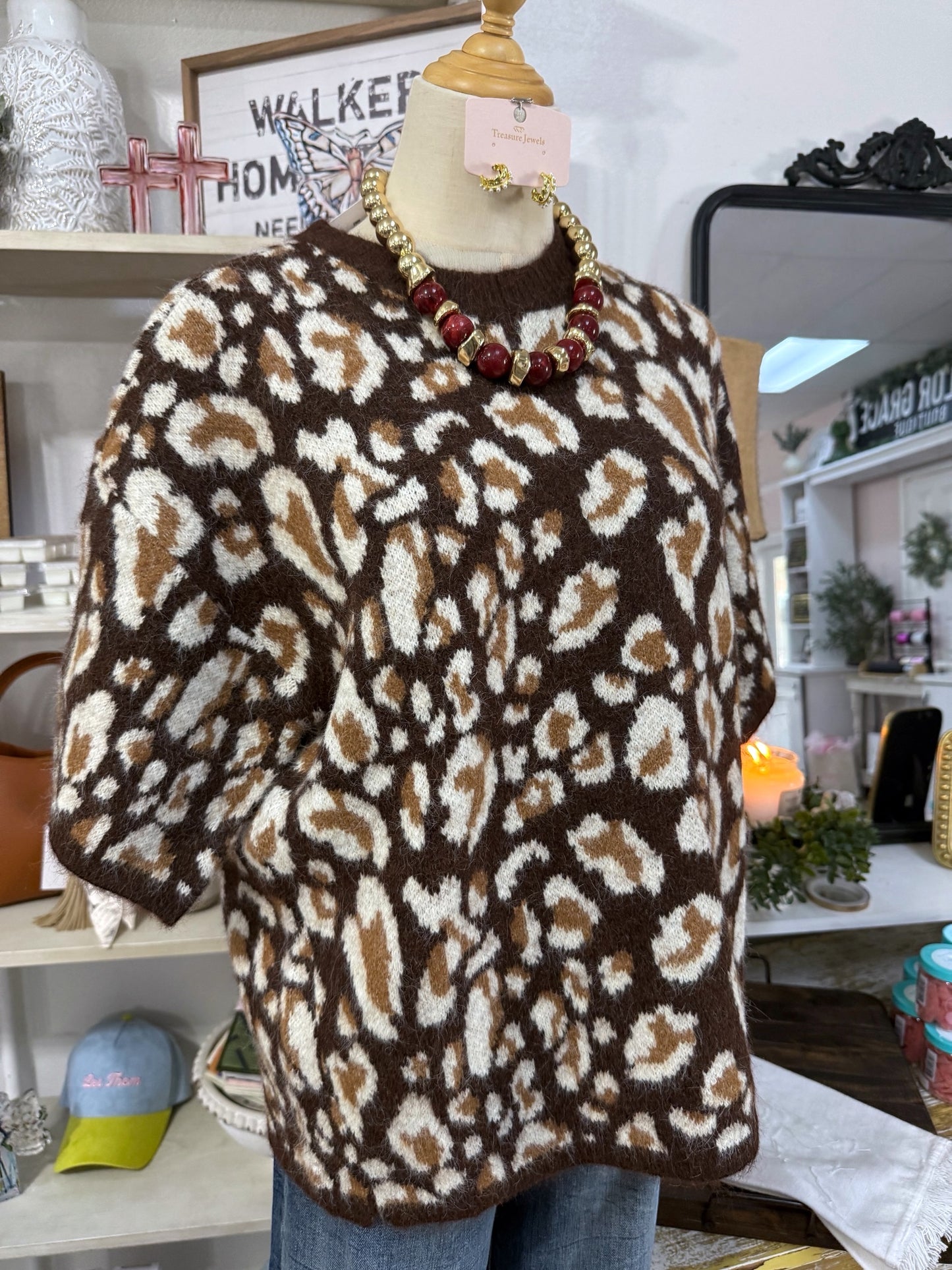 Annie Top - Brown