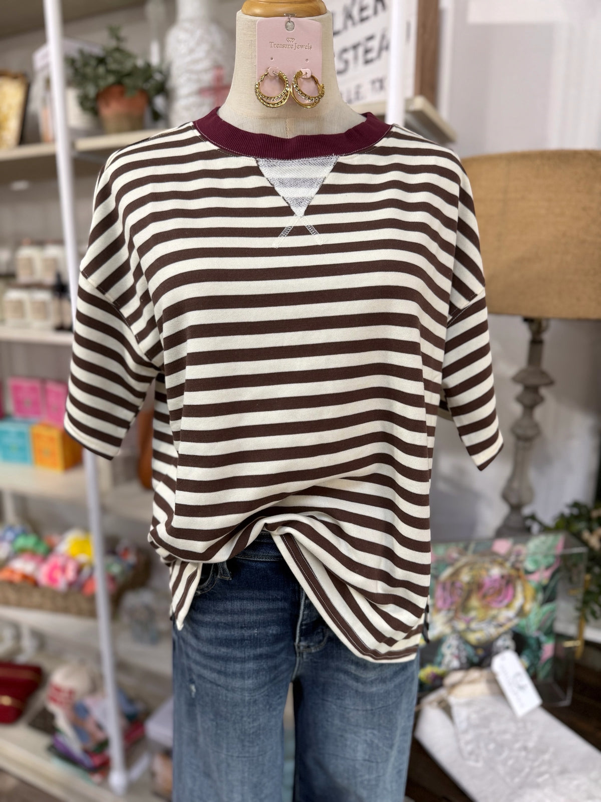 Raegan Top - Brown