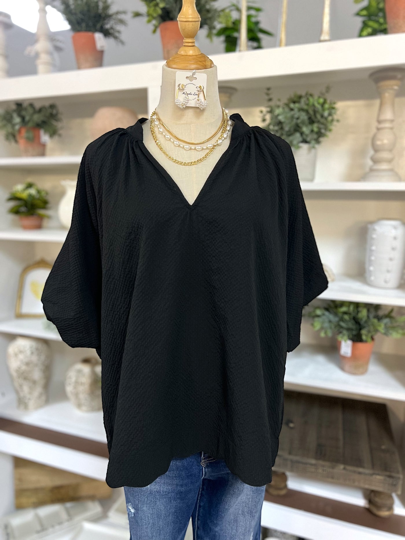 Evie Top - Black