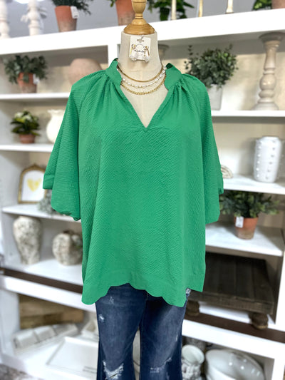 Evie Top - Green