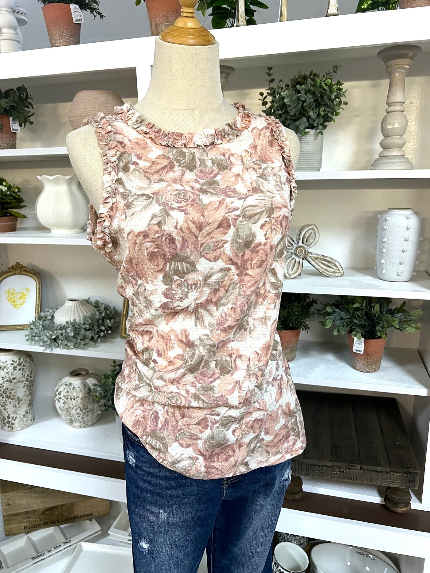 Ginny Tank - Floral