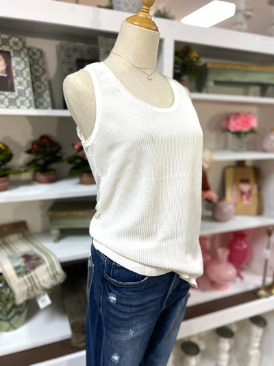 Sasha Tank - White