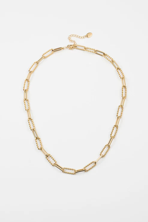 Twisted Links Necklace