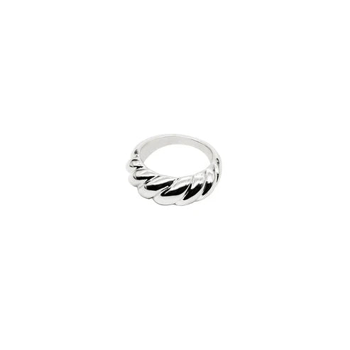 Silver Braid Ring