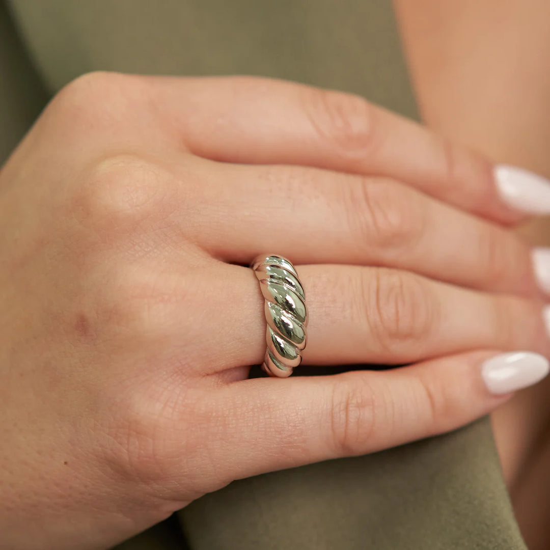 Silver Braid Ring