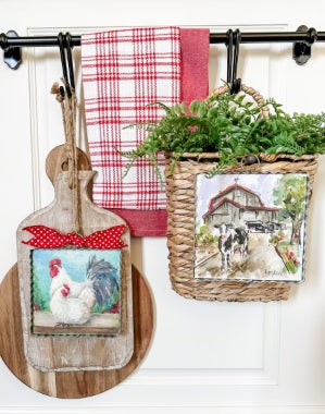 Mini Milk Cow Blues Print