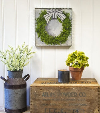 Boxwood Wreath Print