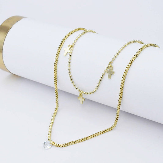 Faithful Layers Necklace D87