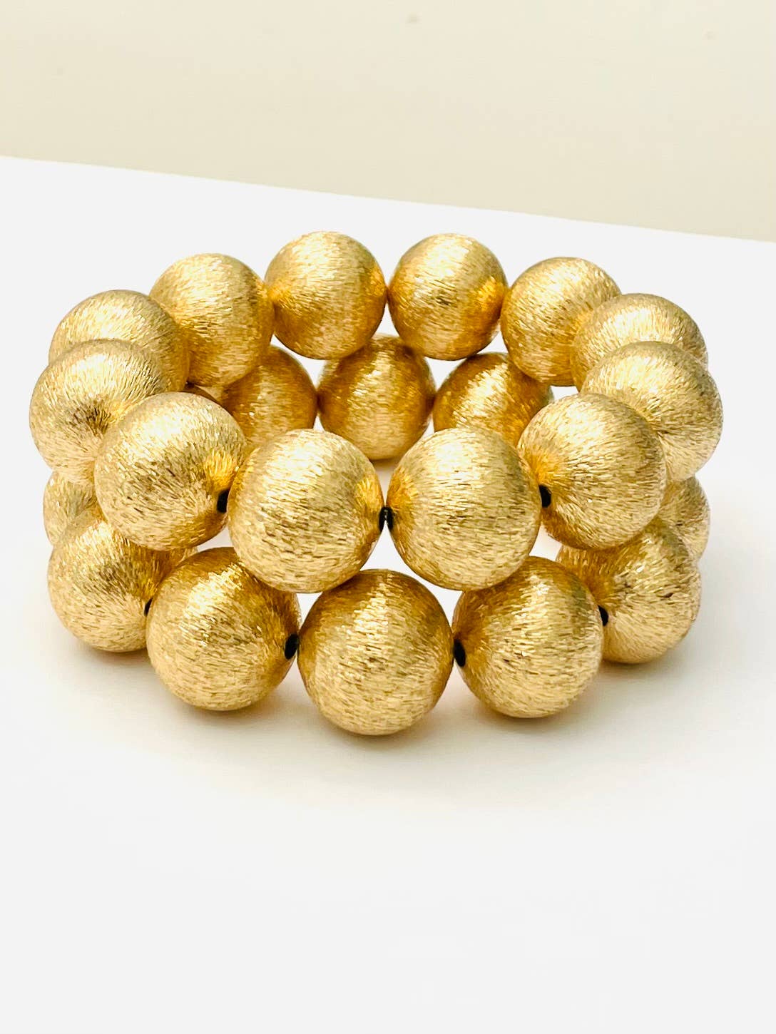 CHIC - BIG Ball Bracelet (brushed gold)