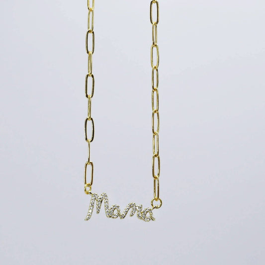 Mama Necklace Gold