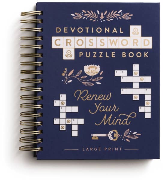 Devotional Crossword Puzzle Book: Renew Your Mind