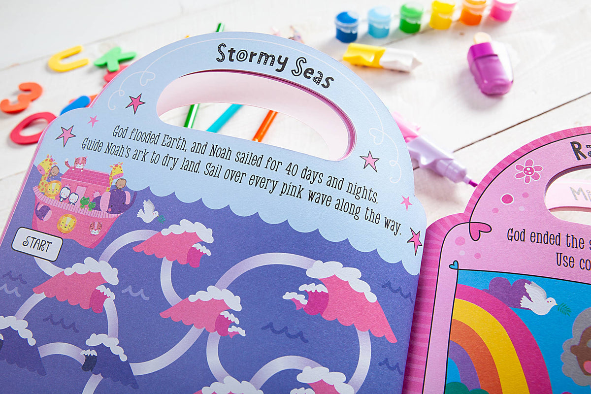 My Pretty Pink Bible Activity Book (Sticker Activity Book)