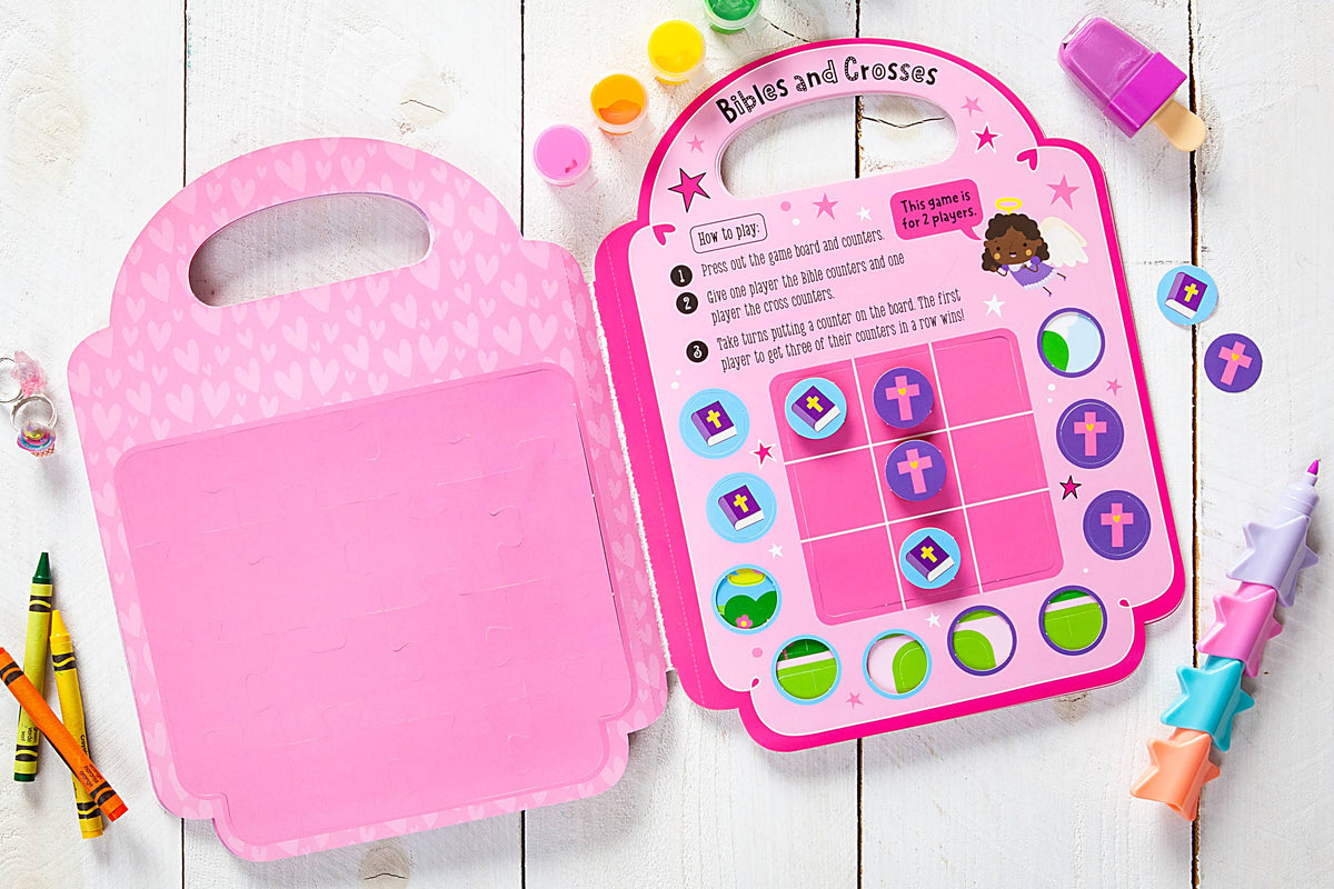 My Pretty Pink Bible Activity Book (Sticker Activity Book)