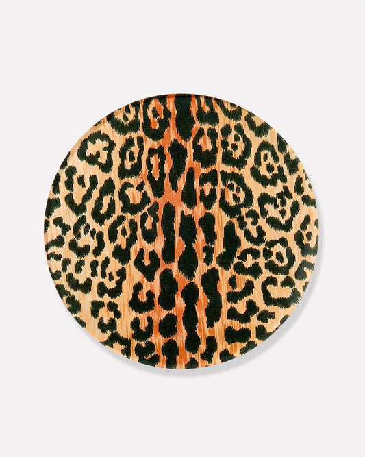 Leopard Print Coaster - Single