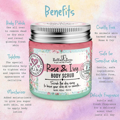 Rose & Ivy Body Scrub 6.7oz